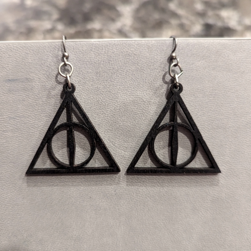 DEATHLY HOLLOWS EARRINGS